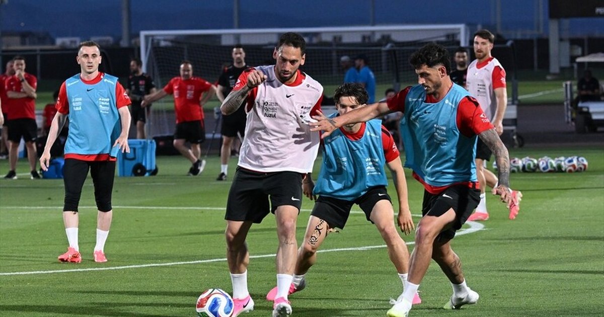 A Milli Futbol Takımı Arizona'da ilk idmanını yaptı