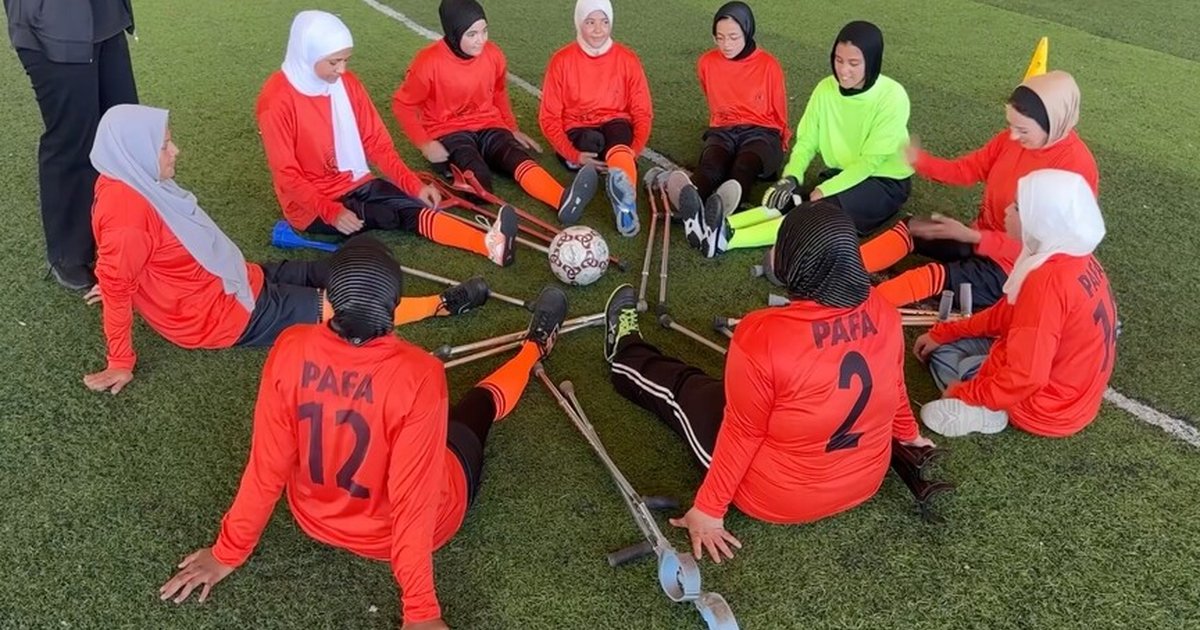 Gazze'de kadın ampute futbol takımı hayallerini sürdürüyor