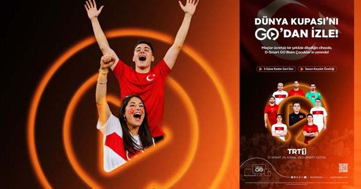 2026 FIFA Dünya Kupası D-Smart ve D-Smart GO'da