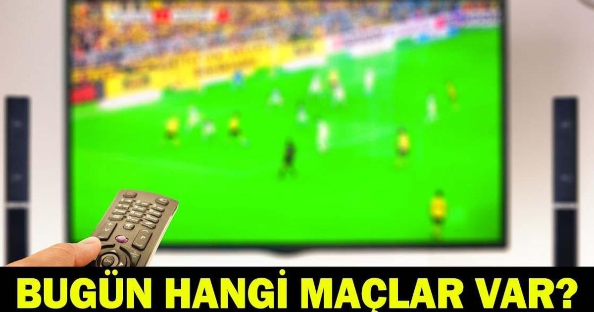 13 Haziran Cumartesi Günlük Maç Programı ve Saatleri