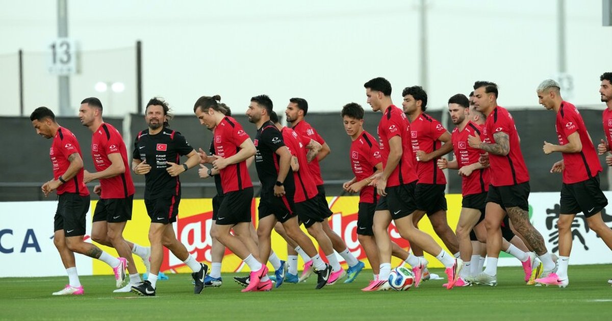 A Milli Futbol Takımı, Paraguay maçı hazırlıklarını sürdürdü