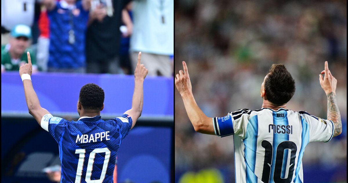 Messi ve Mbappe Dünya Kupası'nda gol krallığı için yarışıyor
