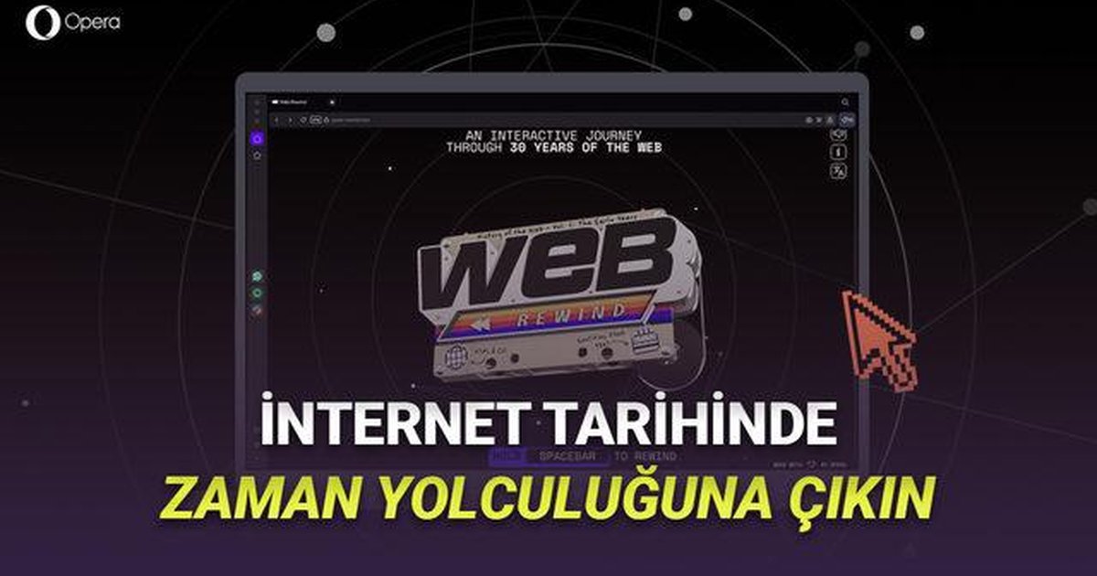 Opera 30 Yaşında: İnternet Tarihini Keşfedin