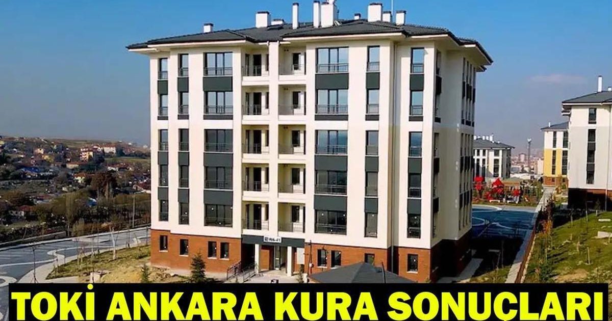 TOKİ Ankara Kura Çekimi: 31 Bin 73 Sosyal Konutun Hak Sahipleri Belirleniyor