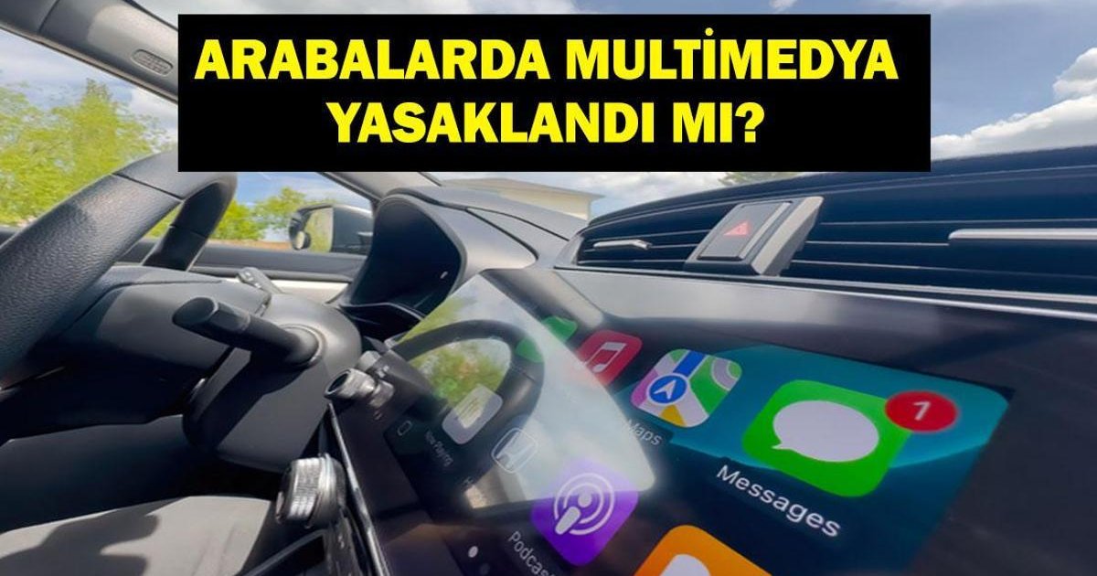 Arabada Multimedya Ekranı Yasak mı 2026?