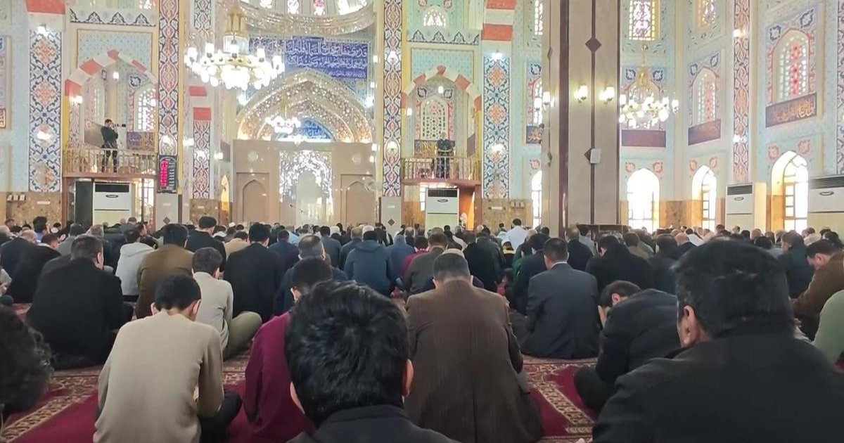 Erbil'de son Ramazan cuması hüzünle geçti