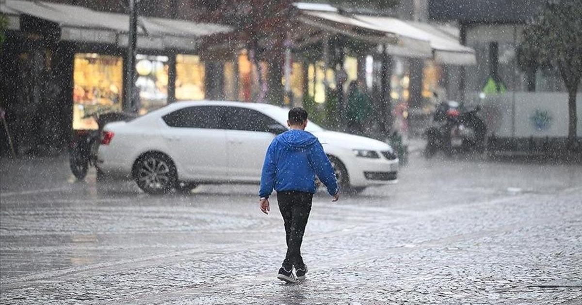 Meteoroloji'den 4 il için 'sarı' kodlu sağanak uyarısı