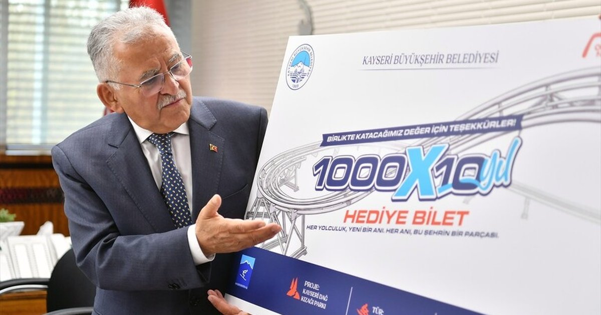 Erciyes'e dağ kızağı parkuru yapılacak