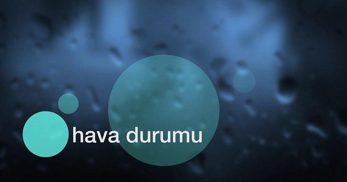 Marmara Bölgesi'nde Hava Durumu 06-05-2026