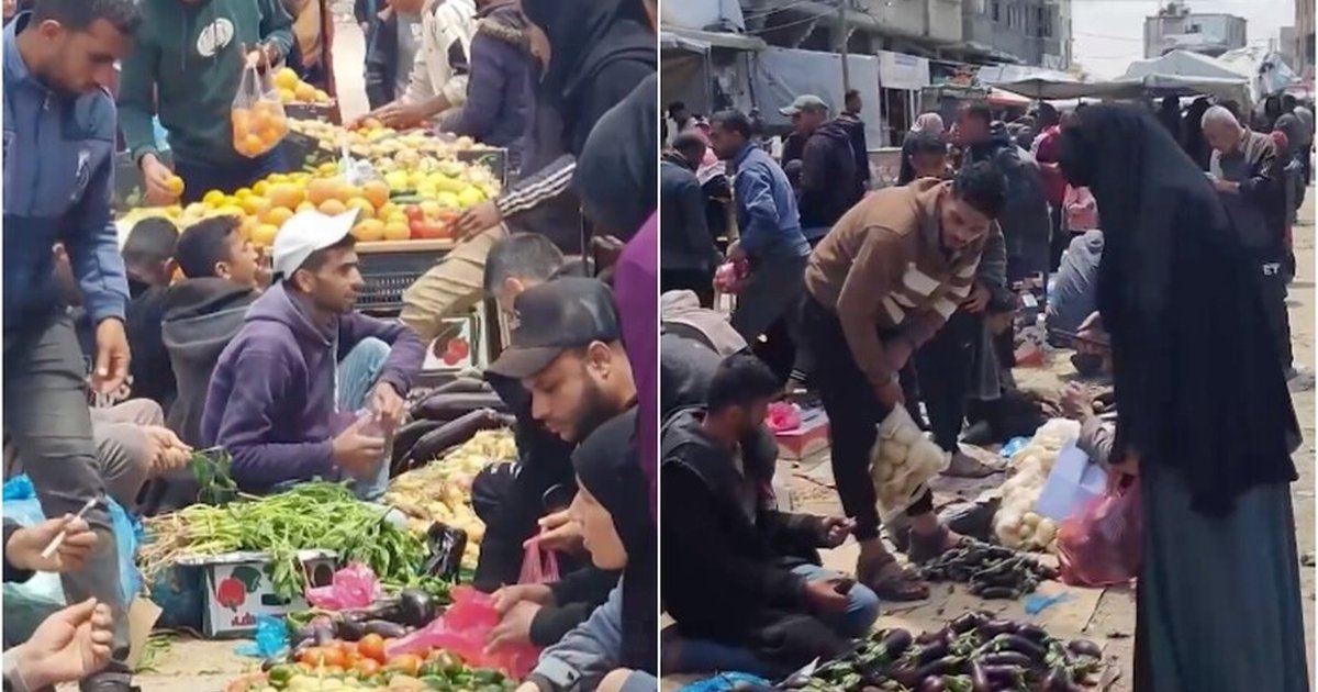 Gazzeliler İsrail kısıtlamaları nedeniyle çürük sebze-meyve tüketiyor