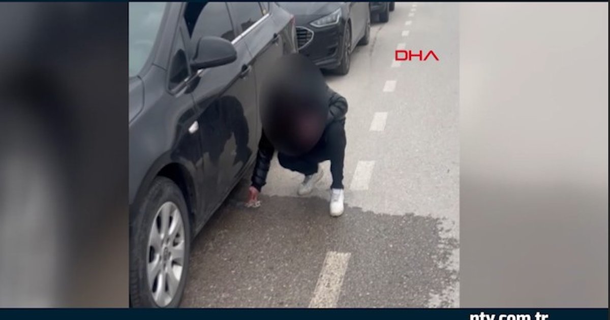 İnegöl'de sigara izmariti atan sürücüye ceza