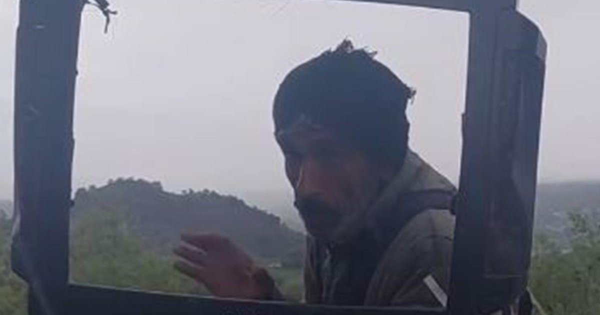 Çoban Kırık Ekranda Hava Durumu Sundu
