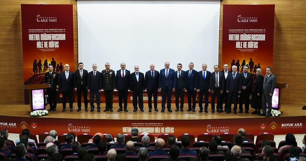 İstanbul'da 4. Uluslararası Aile Sempozyumu başladı