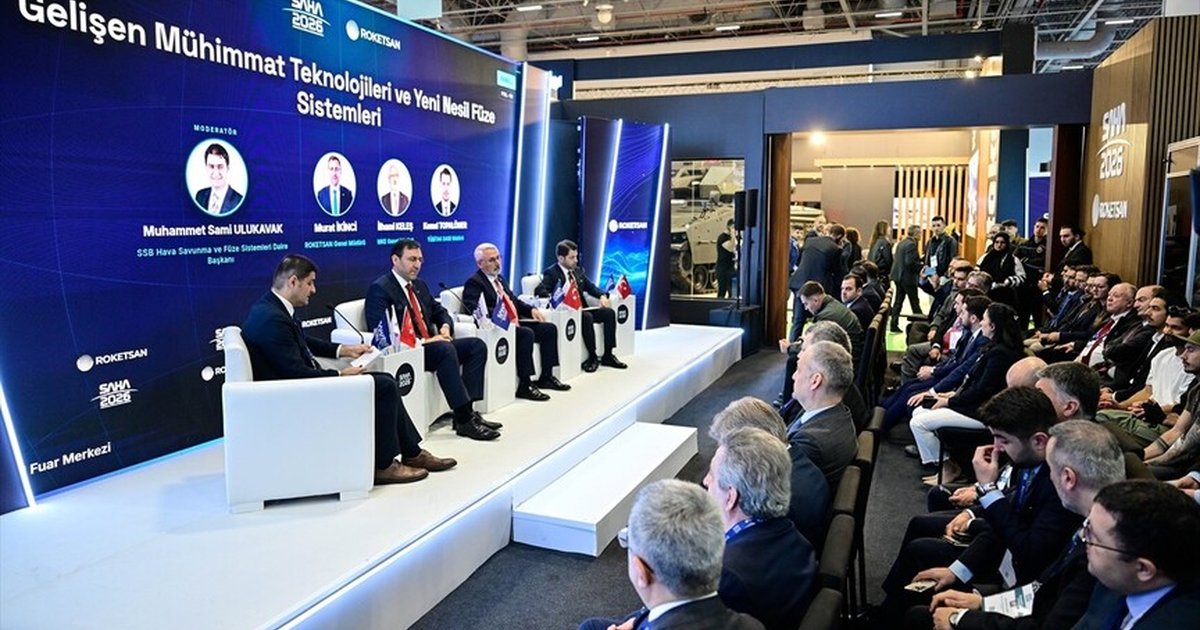 SAHA 2026'da füze sistemleri ele alındı