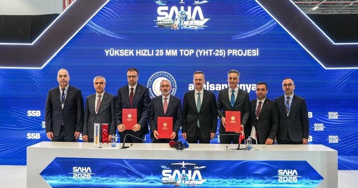 ASELSAN Konya ile SSB arasında YHT-25 Projesi sözleşmesi