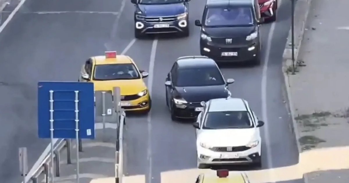 Beykoz'da drone ile trafik denetimi: 97 sürücüye ceza