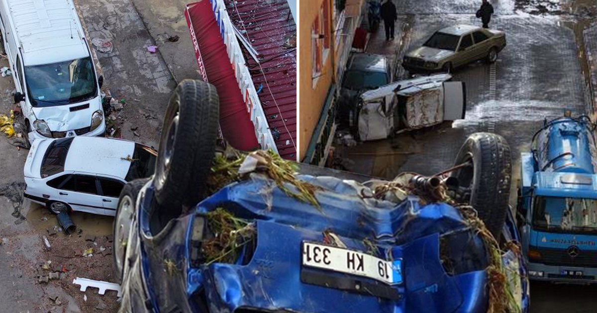 Samsun'da sel felaketi: Havza ilçe merkezi savaş alanına döndü