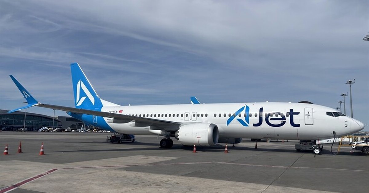 AJet'in filosuna 6 yeni Boeing 737-8 MAX uçağı katıldı
