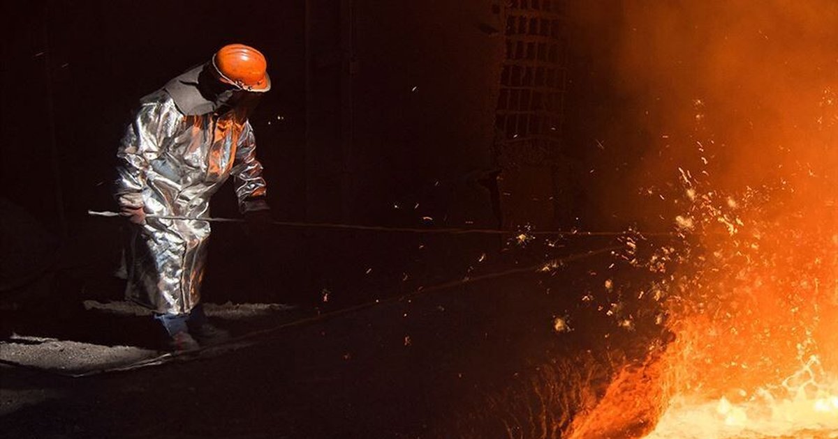 Türkiye'nin ham çelik üretimi nisanda yüzde 9,4 arttı