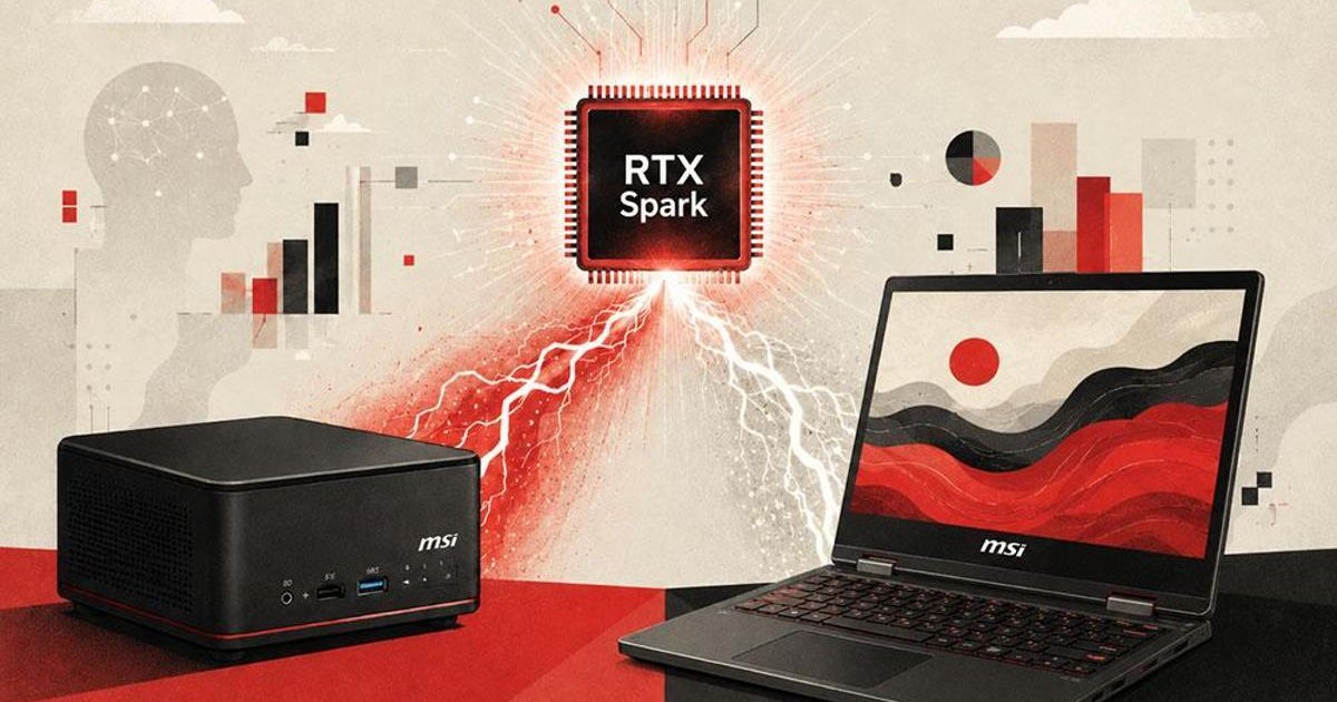 MSI, Nvidia RTX Spark'ı İlk Kullananlardan Oldu