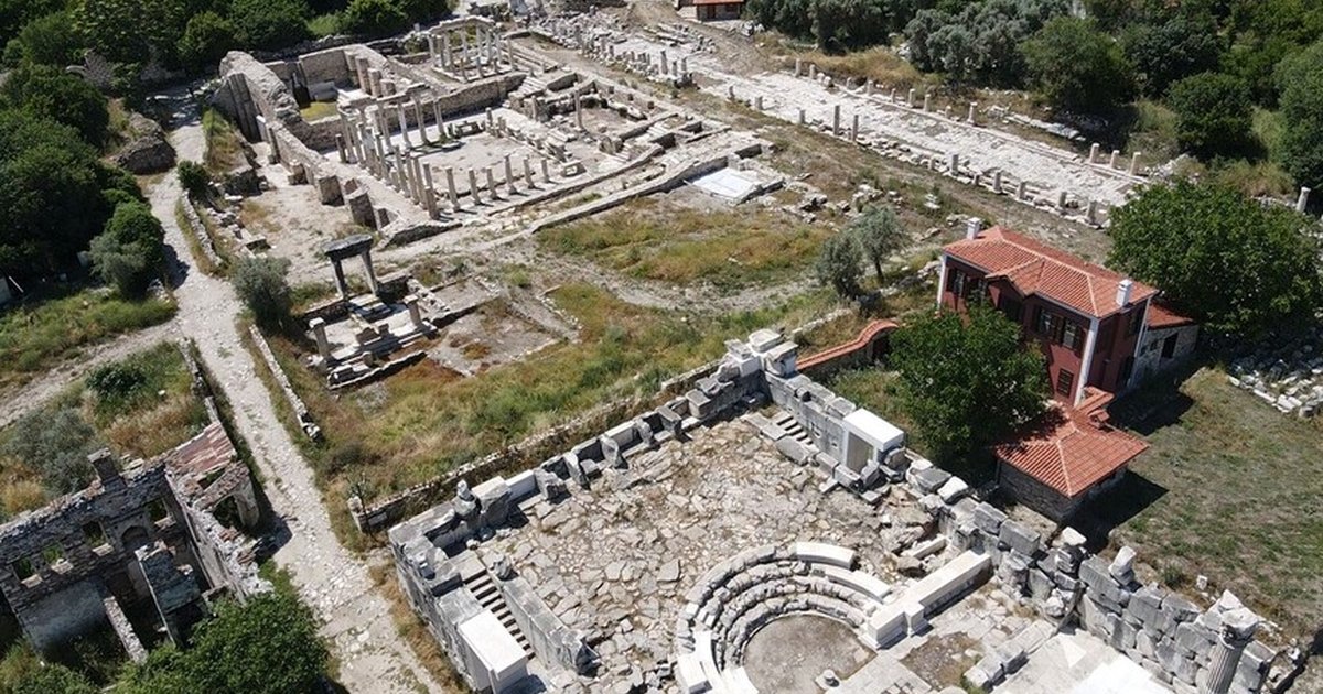 Stratonikeia Antik Kenti'nde Türk dönemi eserleri bulundu