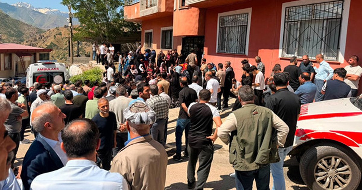 Hakkari'de aile katliamı: 4 ölü