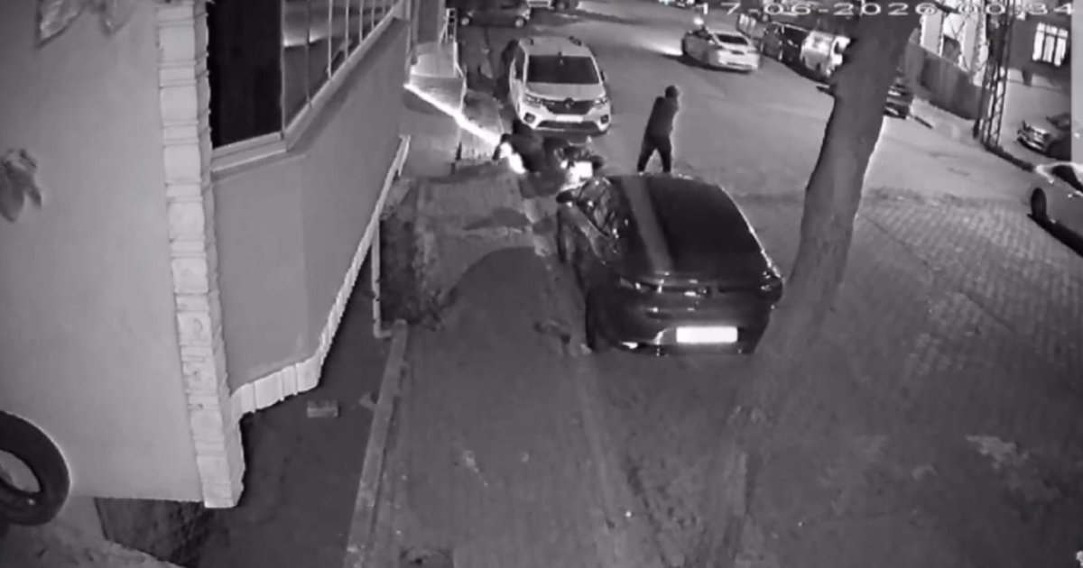 Esenyurt silahlı çatışma güvenlik kamerasında