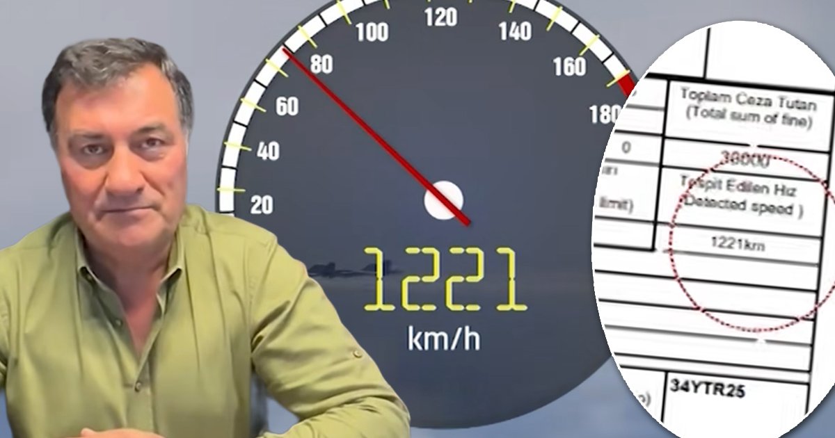 Trafik Cezası Rekoru: 1221 km/h Hızla Radara Yakalandı