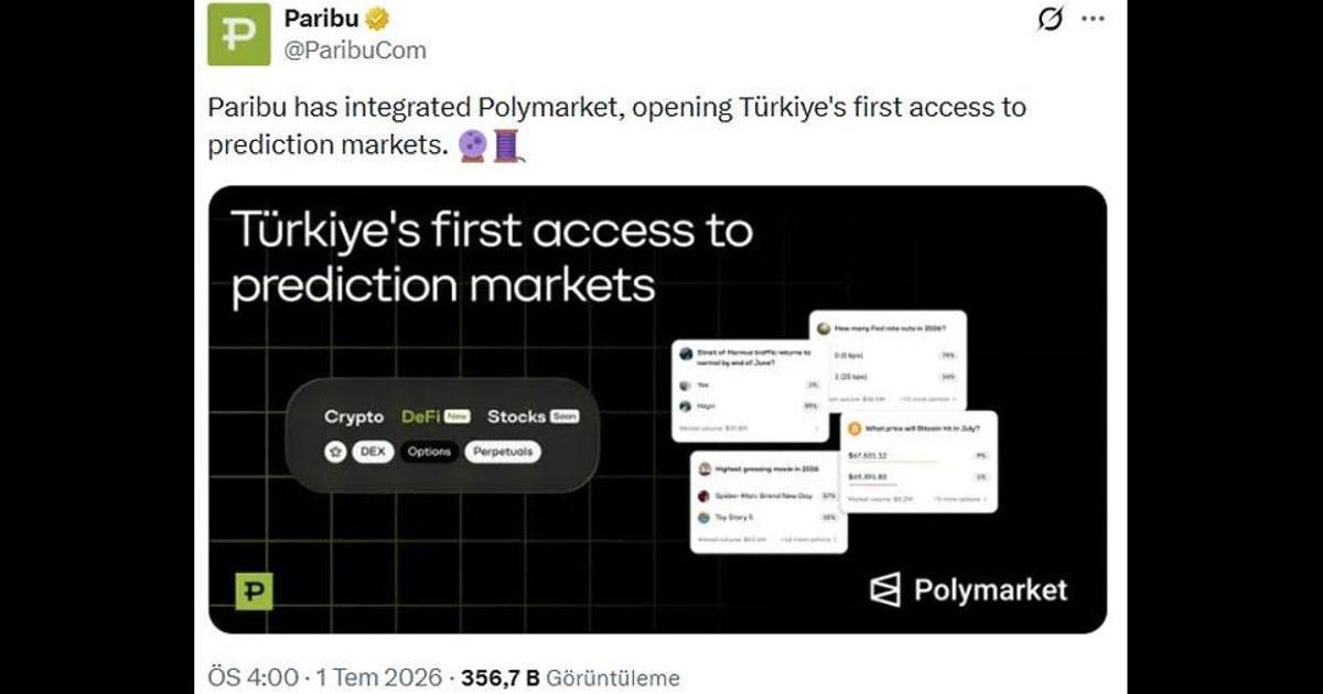 Paribu'nun Polymarket entegrasyonu tartışmalara neden oldu