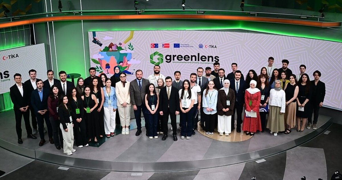 AA'nın Yeşil Mercek projesinde sertifika töreni