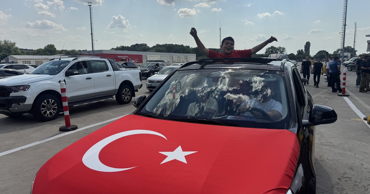 Kapıkule'de gurbetçi yoğunluğu
