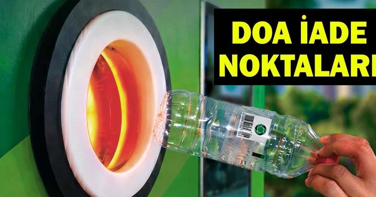 DOA İade Noktaları ve Geri Dönüşüm Makine Konumları