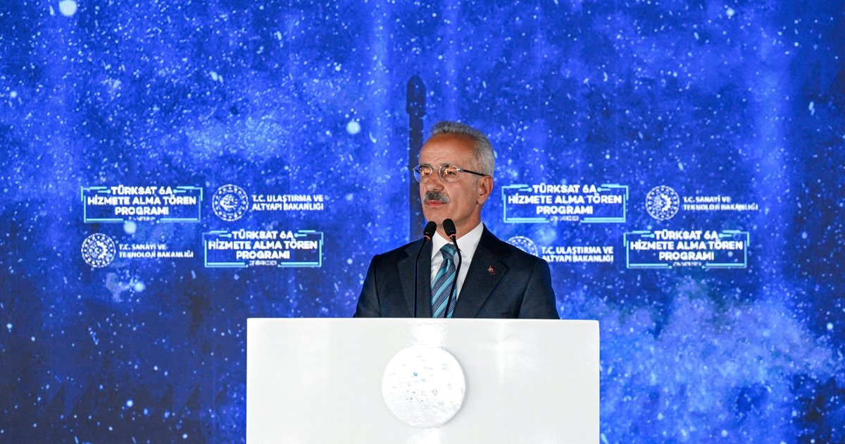 Bakan Uraloğlu: Türksat 6A ile 10 ülkede 69 TV kanalına hizmet